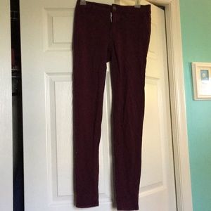 Maroon jegging